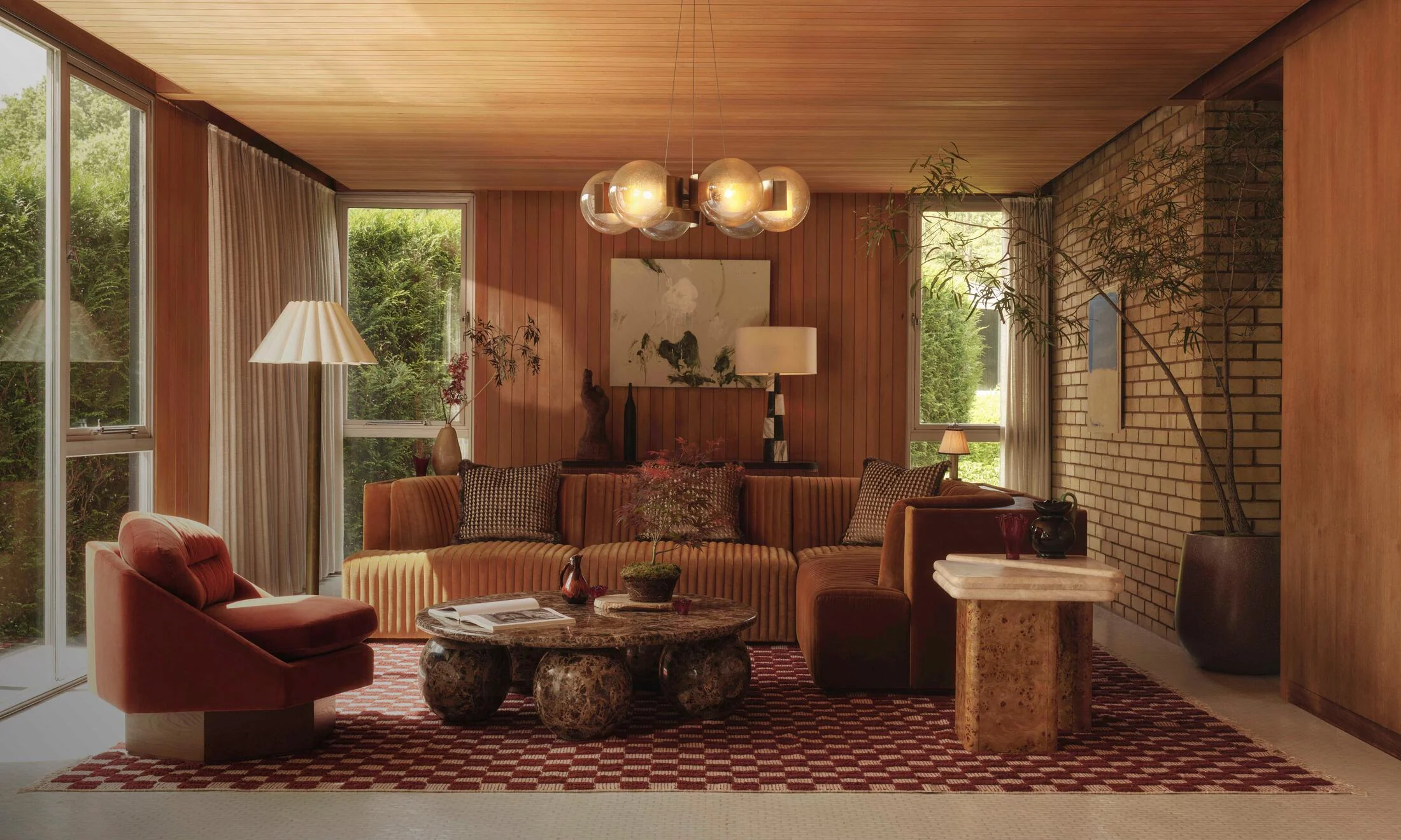 Homio Decor wabi-sabi inspired room with natural textures