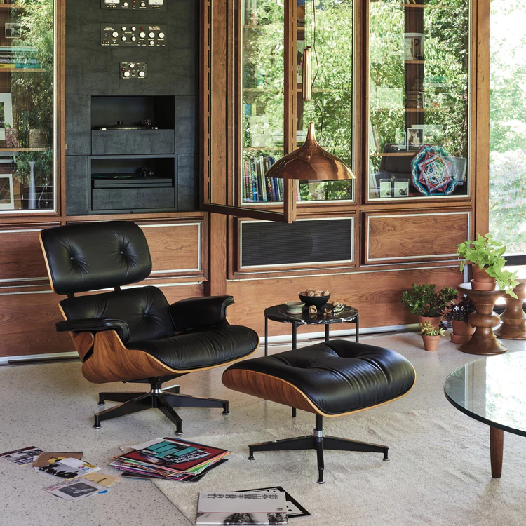 Eames Lounge Chair and Ottoman by Homio Decor